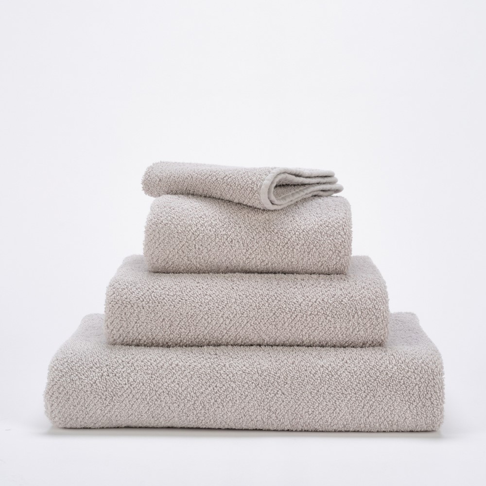 Twill Egyptian Cotton Towels 950 by Designer Abyss & Habidecor in Cloud Grey